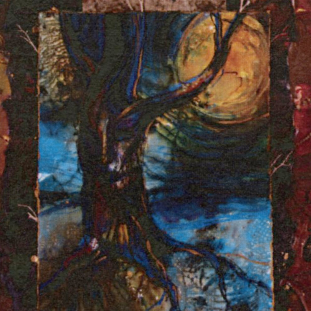 Tree Print in Mat from original painting by Kathy Morton Stanion - Tree Spirit